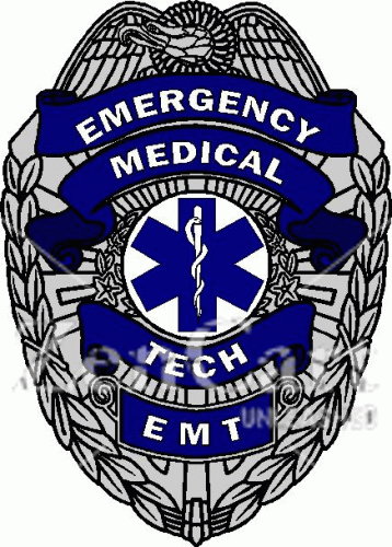 EMT Badge Decal
