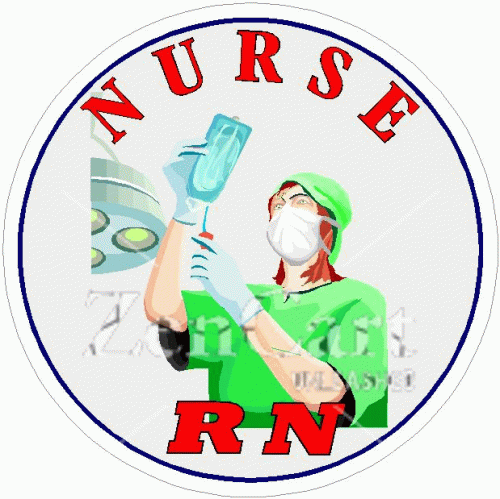 Nurse RN Decal