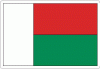 Madagascar Flag Decal