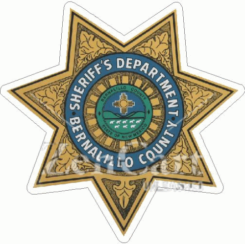 Bernalillo County Sheriffs Dept Decal
