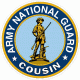Army National Guard Cousin Decal