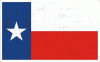 Texas Distressed Flag Decal