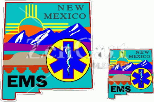 New Mexico EMS Decal
