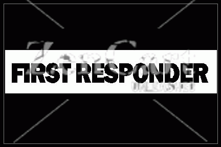 Thin White Line First Responder Decal