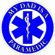 My Dad Is A Paramedic Decal