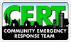 CERT Community Emergency Response Team Decal