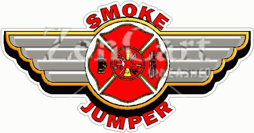 Smokejumper Decal