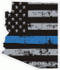 Blue Line Distressed Flag Arizona Decal