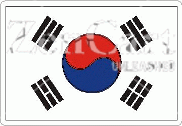 Korea South Flag Decal