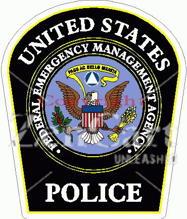 FEMA United States Police Decal