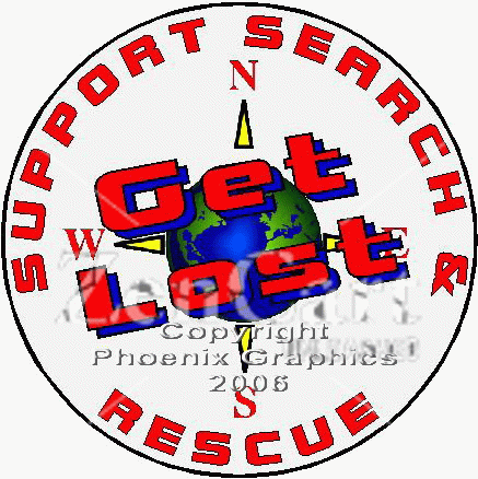 Support Search & Rescue Get Lost Decal