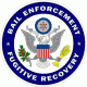 Bail Enforcement Fugitive Recovery Blue Decal