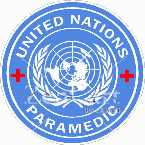 United Nations Paramedic Decal