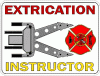 Extrication Instructor Jaws Maltese Cross Decal
