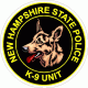 New Hampshire State Police K-9 Unit Decal