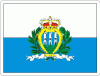 San Marino Flag Decal