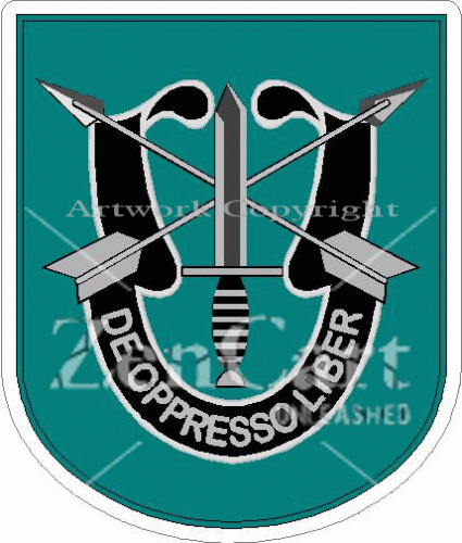 U.S. Army 19th. Special Forces Decal