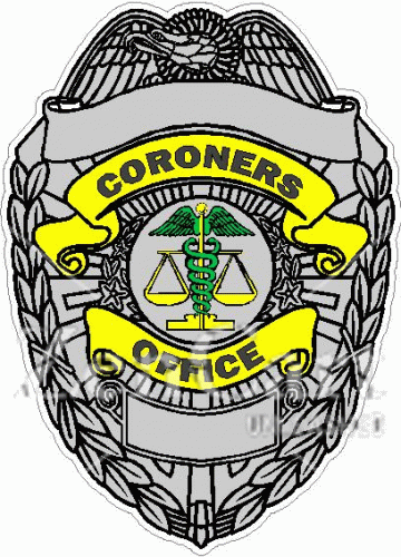 Coroners Office Decal