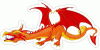 Red Dragon Decal
