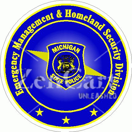 Michigan Emergency Management & Homeland Security Decal