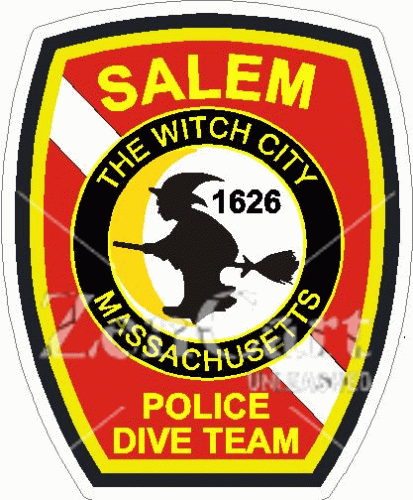 Salem Police Dept. Dive Team Decal