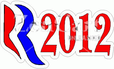 Romney 2012 Political Decal
