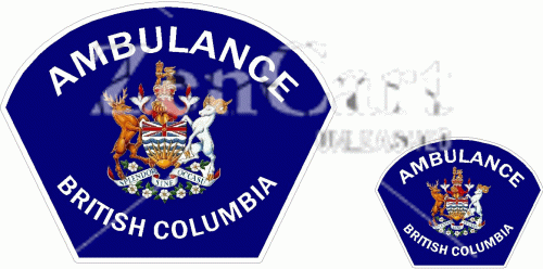 Ambulance British Columbia Decal