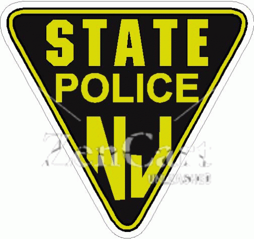 New Jersey State Police Decal