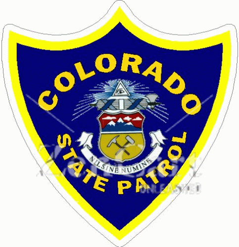 Colorado State Patrol Decal