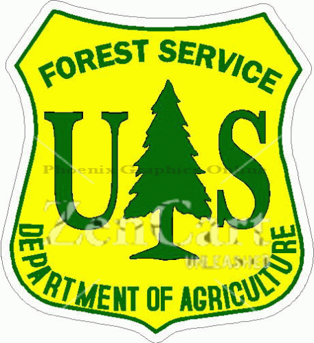 U.S. Forest Service Decal