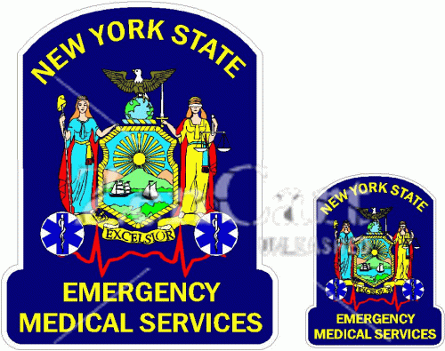New York State EMS Decal