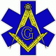 Masonic Square & Compass Star Of Life Decal