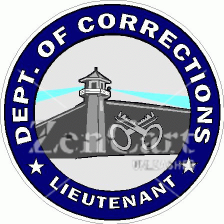 Dept. Of Corrections Lieutenant Decal