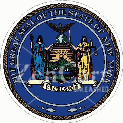 New York State Seal Decal