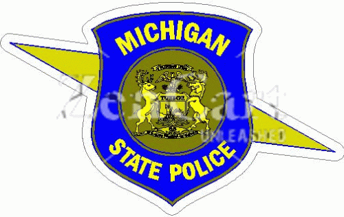 Michigan State Police Decal