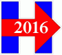 Hillary Clinton For President 2016 Logo Decal