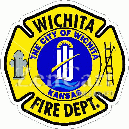 City of Wichita Fire Dept. Decal