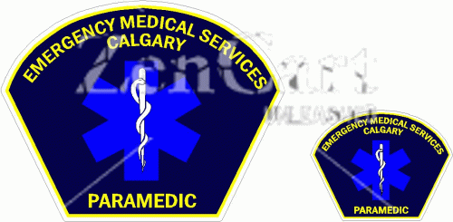 EMS Calgary Paramedic Decal