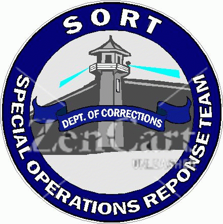 Dept. Of Corrections SORT Team Decal