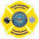Dept. of Defense Fire & Emergency Services Decal