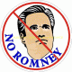 No Romney 2012 Political Decal