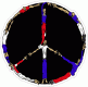 Peace Symbol of People Decal