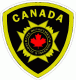 Canada Fire Dept. Decal