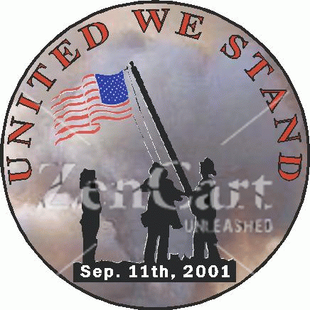 9-11 United We Stand Decal